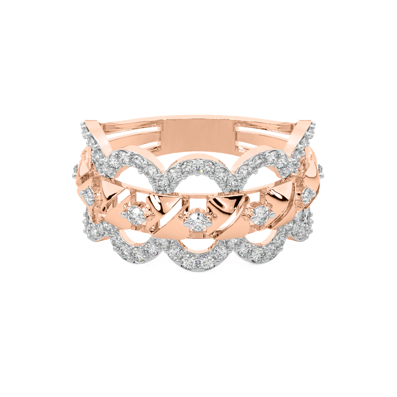 Adrian Round Diamond Engagement Ring